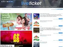 Sites similar to liveticket.it