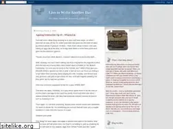 Sites similar to livetowriteanotherday.blogspot.com