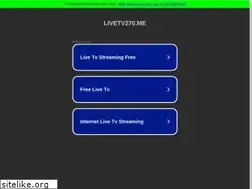 Sites similar to livetv270.me