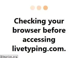 Sites similar to livetyping.com