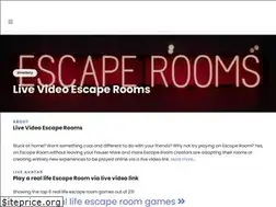 Sites similar to livevideoescaperooms.com