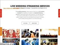 Sites similar to liveweddingstreaming.in