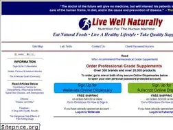 Sites similar to livewellnaturally.com