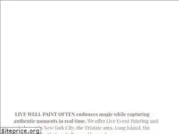 Sites similar to livewellpaintoften.com