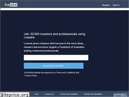 Sites similar to livewiremarkets.com