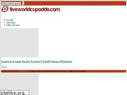 Sites similar to liveworldcupodds.com