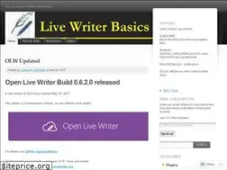 Sites similar to livewriterbasics.wordpress.com