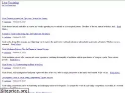 Sites similar to liveyachting.com