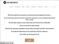 Sites similar to liveyourownfit.com