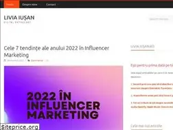 Sites similar to liviaiusan.ro
