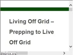 Sites similar to living-off-grid.com