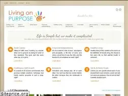 Sites similar to living-on-purpose.net
