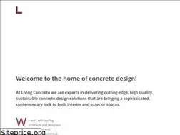Sites similar to livingconcrete.co.uk