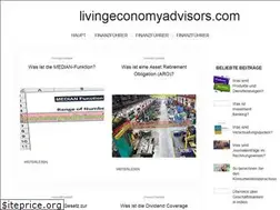Sites similar to livingeconomyadvisors.com