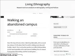 Sites similar to livingethnography.wordpress.com