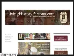 Sites similar to livinghistorypersona.com