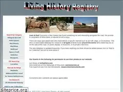 Sites similar to livinghistoryregistry.com