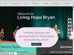 Sites similar to livinghopebryan.org