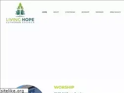 Sites similar to livinghopechatt.com