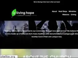 Sites similar to livinghopecommunitychurch.com