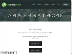 Sites similar to livinghopedc.org