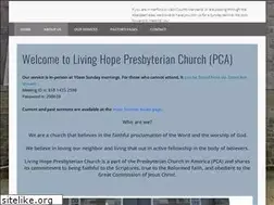 Sites similar to livinghopepresbyterian.org