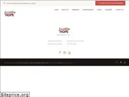 Sites similar to livinghopesaraland.org