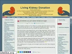 Sites similar to livingkidneydonation.co.uk