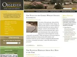 Sites similar to livinglandscapeobserver.net