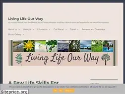 Sites similar to livinglifeourway.com