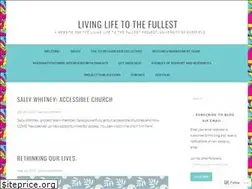 Sites similar to livinglifetothefullest.org