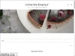Sites similar to livinglikesinging.com