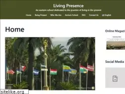 Sites similar to livingpresence.com