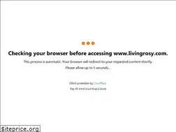 Sites similar to livingrosy.com