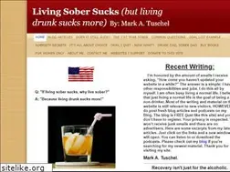 Sites similar to livingsobersucks.com