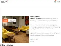 Sites similar to livingspaces.in