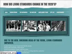 Sites similar to livingstandards1920s.weebly.com