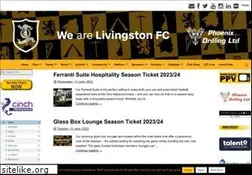 Sites similar to livingstonfc.co.uk