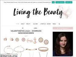 Sites similar to livingthebeauty.de