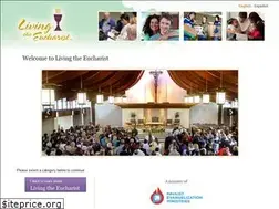 Sites similar to livingtheeucharist.org