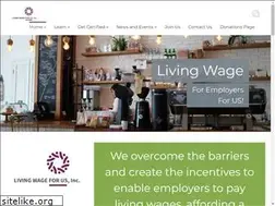 Sites similar to livingwageforus.org