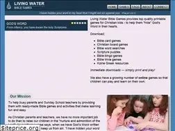 Sites similar to livingwaterbiblegames.com