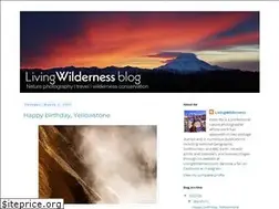 Sites similar to livingwilderness.blogspot.com