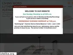Sites similar to livingwordalexmn.org