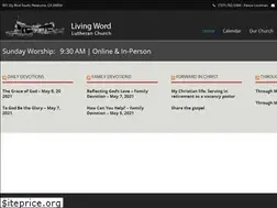 Sites similar to livingwordpetaluma.com