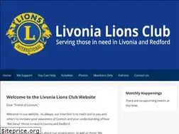 Sites similar to livonialionsclub.org