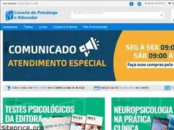 Sites similar to livrariadopsicologo.com.br