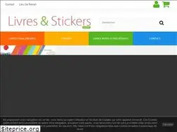 Sites similar to livres-et-stickers.com