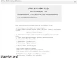 Sites similar to livres-mathematiques.fr