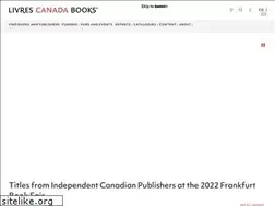 Sites similar to livrescanadabooks.com